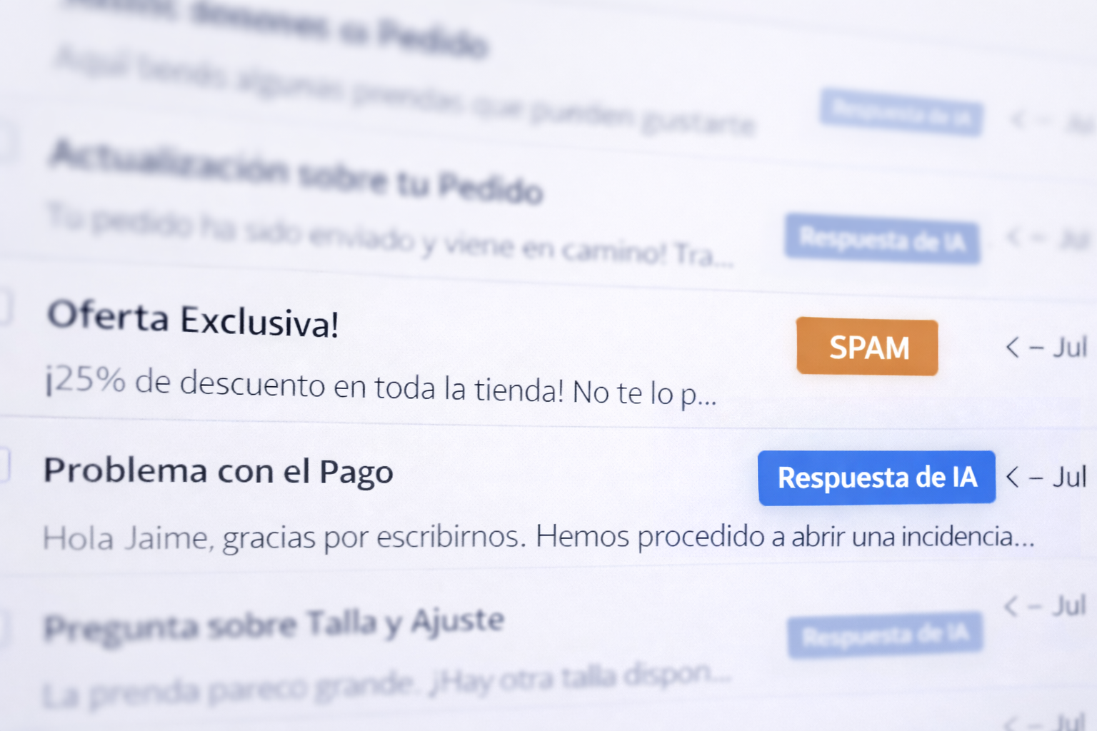 Correo electrónico inteligente